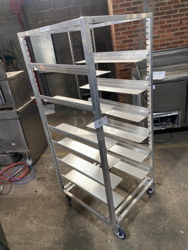Metal Pan Transport Rack! On Casters! - Image 2 of 5