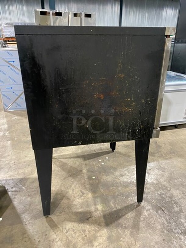 Duke Commercial Electric Powered Convection Oven! With View Through Doors! Metal Oven Racks! All Stainless Steel! On Legs! - Image 3 of 7