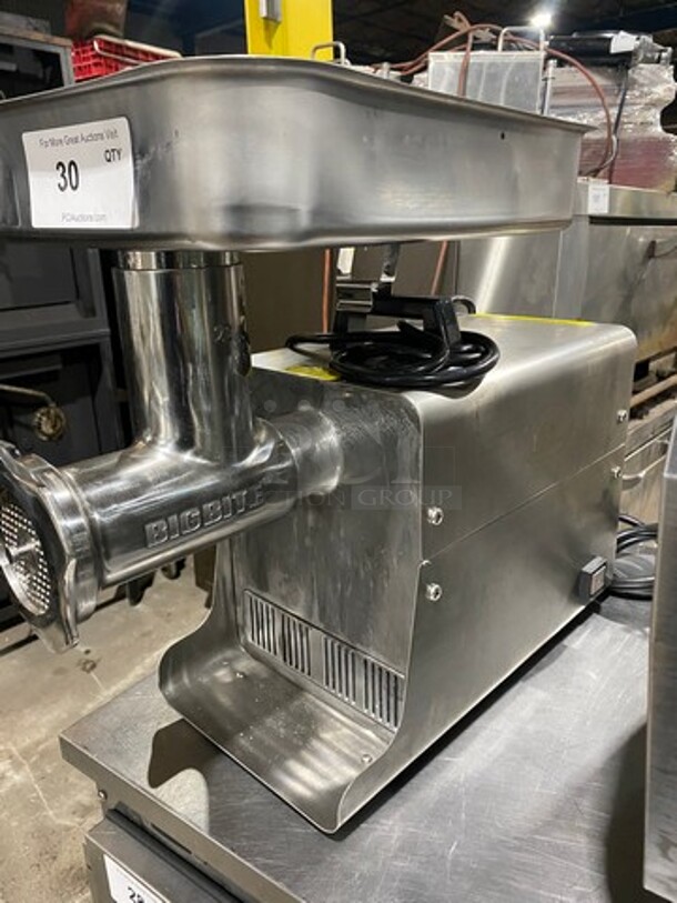 LEM Commercial Countertop Electric Powered Meat Grinder! All Stainless Steel! Model: 1781 120V - Image 2 of 8