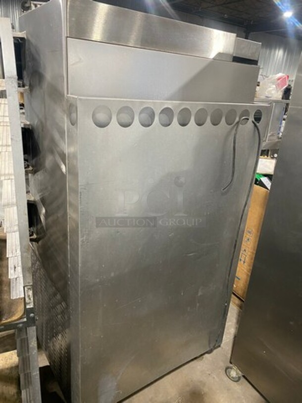 WOW! Cleveland Stainless Steel Commercial Floor Style Natural Gas Powered 3 Deck Pressure Steam Cabinet!! MODEL PGM3003 SN:190323050457 115V 1PH - Image 3 of 12