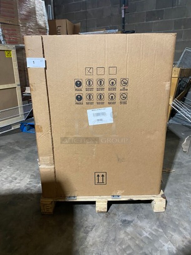 SCRATCH-N-DENT! LATE MODEL! 2019 Micro Matic Commercial Refrigerated Beer Kegerator Cooler! NO TOWER! Model: MDD23E SN: 8101681682 220V 60HZ 1 Phase