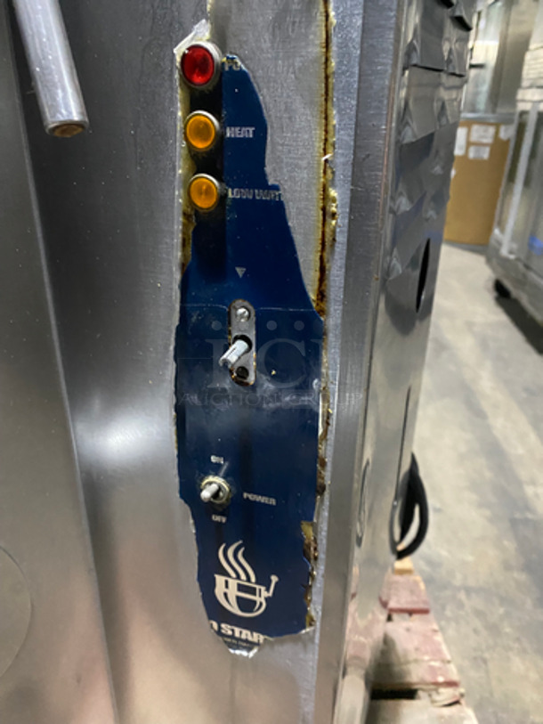 Groen Commercial Natural Gas Powered Jacketed Soup Kettle! All Stainless Steel! On Legs! Model: AH1E20 SN: 73564 120V 60HZ 1 Phase - Image 6 of 12