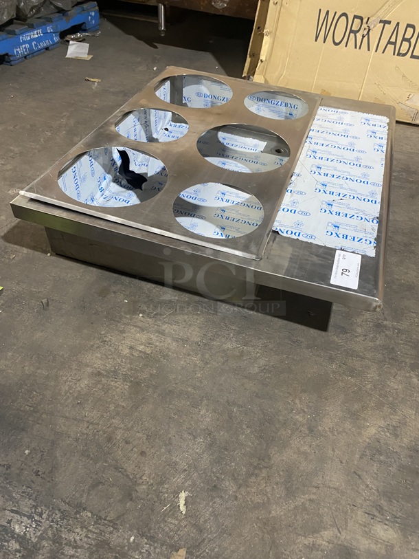 NEW! All stainless-Steel Custom Drop-in Steam Table Insert! - Image 2 of 7