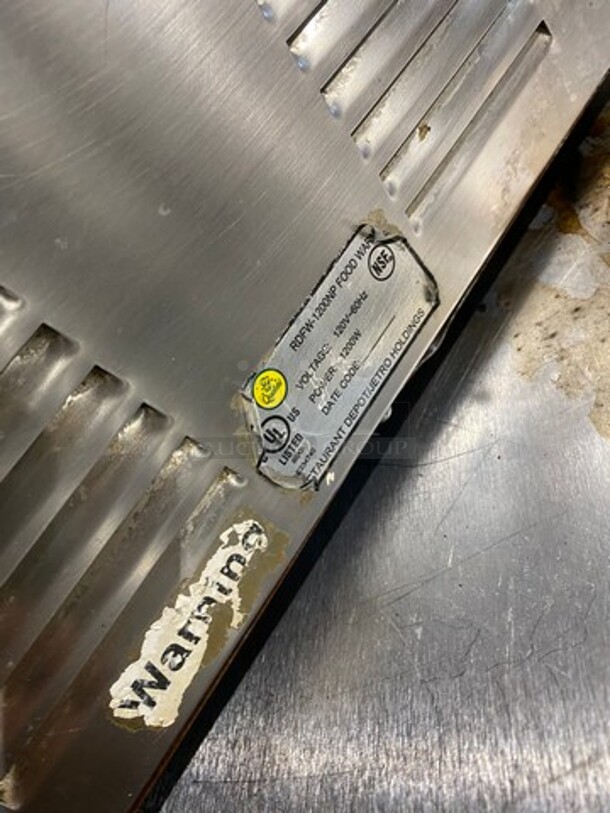 Qualite Commercial Countertop Food Warmer! All Stainless Steel! Model: RDFW1200NP 120V - Image 7 of 8