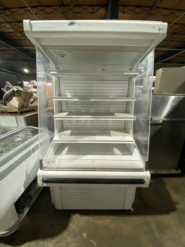 Hussman Commercial Refrigerated Grab-N-Go Open Case Merchandiser! With View Through Sides! With Front Cover! Model: GSVM4072 SN: MY10L392432 115V 60HZ 1 Phase - Image 1 of 8