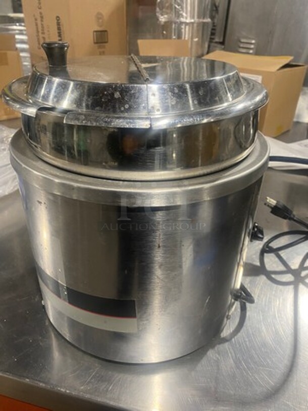 APW Wyott Commercial Countertop Cook And Serve! With Lid! Solid Stainless Steel! Model: PCW11 SN: 0909D01188 120V 60HZ 1 Phase - Image 3 of 10