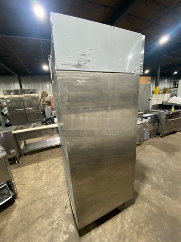Victory Commercial Single Door Refrigerated Dough Retarder! All Stainless Steel! On Legs! Model: RS1DS7EW SN: B0496795 115V 60HZ 1 Phase - Image 4 of 12