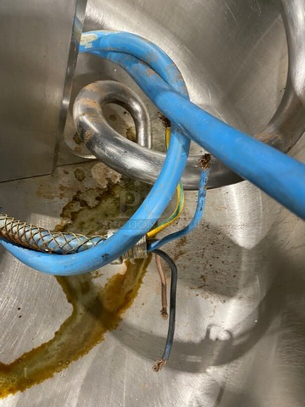 GREAT! Excalibur Commercial Floor Style Spiral Mixer! With Bowl Guard And Mixing Bowl! With Spiral Hook Attachment! Model: 200A SN: 970268 208V 3 Phase - Image 10 of 10