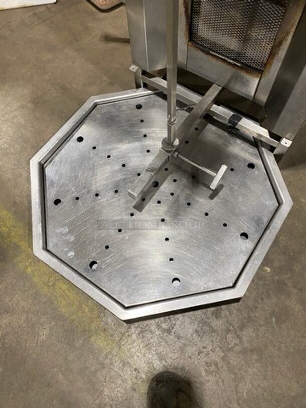 LATE MODEL! 2018 Axis Commercial Natural Gas Powered Kebab/ Gyro Machine! All Stainless Steel! Model: AXVB4 SN: 885900GD4UL180161! Working When Removed! - Image 5 of 9