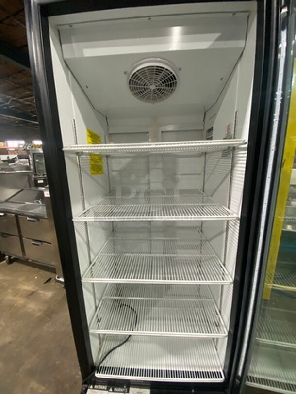 Metalfrio Commercial Single Door Reach In Cooler Merchandiser! With View Through Door! With Poly Coated Racks! Model: NG26CHC 120V - Image 5 of 8