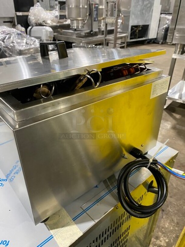 LATE MODEL! 2019 Commercial Countertop Electric Powered Pasta Cooker! With Metal Baskets! Stainless Steel! Model: EPC4 110V - Image 4 of 9