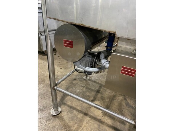 FANTASTIC! Jackson Model TEMPSTAR Stainless Steel Commercial Straight Pass Through Dishwasher. 208-230 Volts! - Image 10 of 11