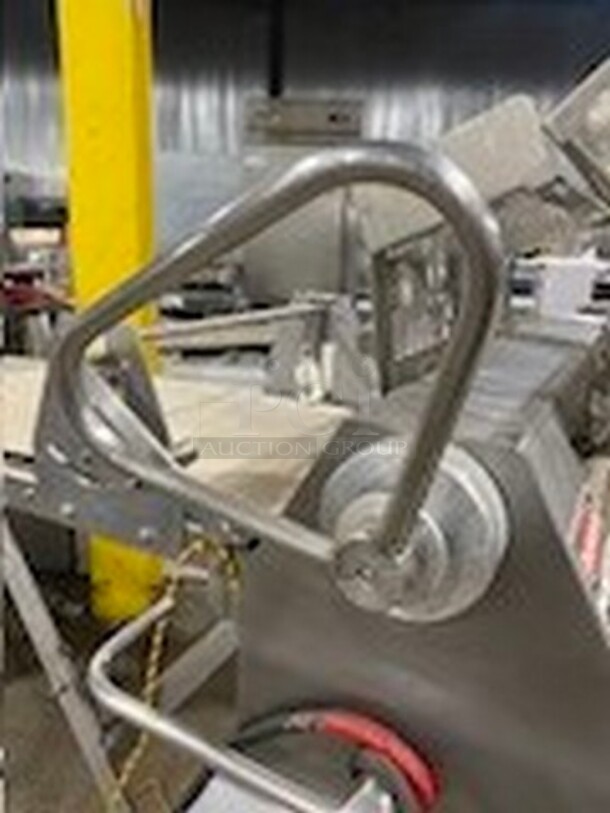 Moline Floor Style Heavy Duty Commercial Reversible Dough Sheeter! Working When Removed!  - Image 9 of 11