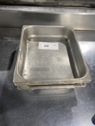 Stainless Steel 1/2 Size Food Pans!
