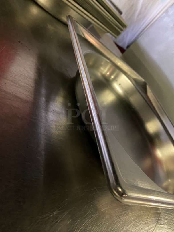 Stainless Steel Food Serving/Showcase Pan! Great For Displaying Salads & Ready To Eat Foods! 13x Your Bid! - Image 3 of 5