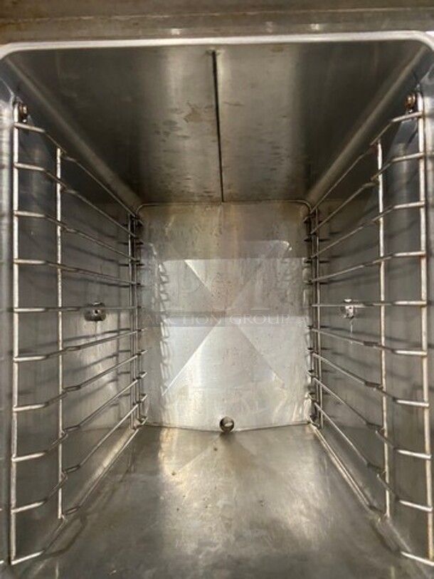 Market Forge Commercial Dual Cabinet Convection Steam Cooker! All Stainless Steel! On Legs! Model: EJ10E SN: 8071310EE3505 208V 60HZ 1/3 Phase - Image 6 of 12