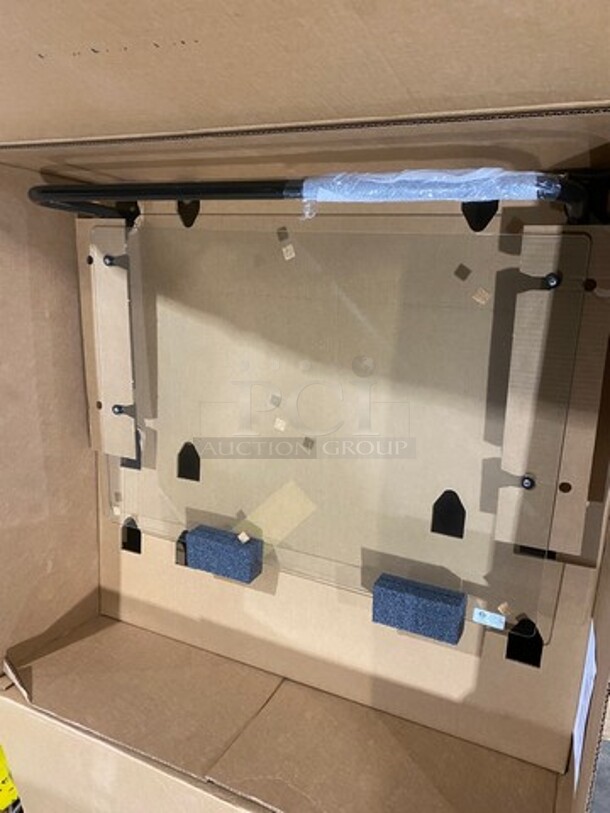 NEW! IN THE BOX! Star Glass Sneeze Guard! Model: 8A50SGG - Image 2 of 5