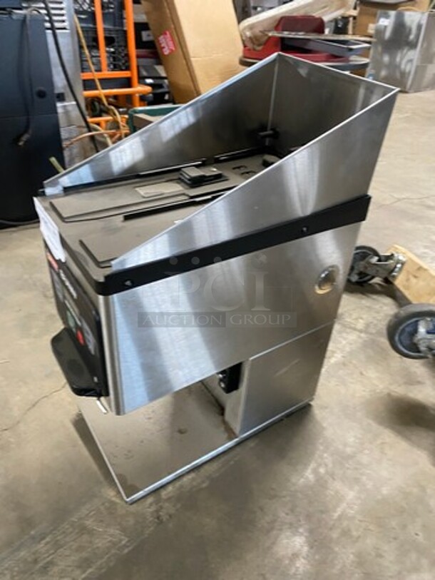 Bunn Commercial Countertop Dual Coffee Bean Grinder Machine! Stainless Steel Body! Model: MHG SN: MHG0020483 120V 60HZ 1 Phase - Image 2 of 9