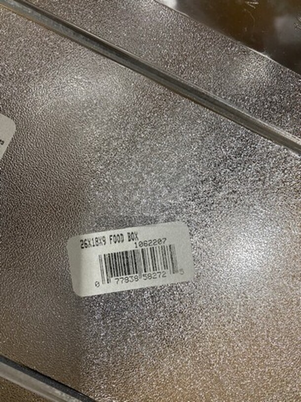 NEW! IN THE BOX! Carlisle Clear Poly Food Containers! 4 In A Box! 1 Box Per Number! 4x Your Bid! - Image 6 of 7