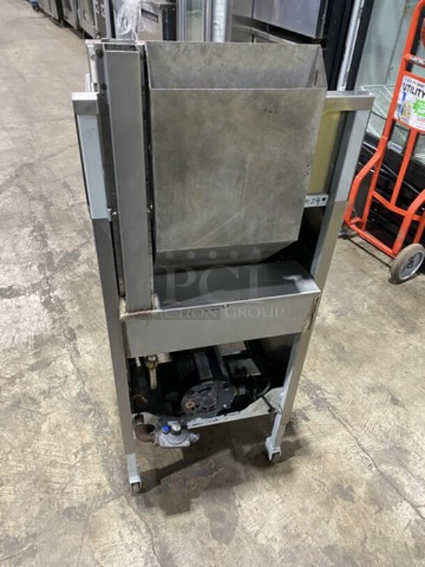 WOW! Broaster Natural Gas Powered Heavy Duty Commercial Pressure Fryer! Smart Touch Screen! MModel 1800GH Serial 86035! On Casters!  - Image 3 of 10