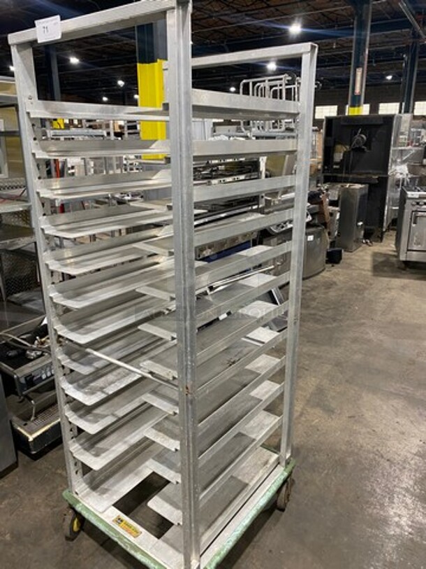 Cres Cor Metal Commercial Pan Transport Rack! On Casters! - Image 2 of 6