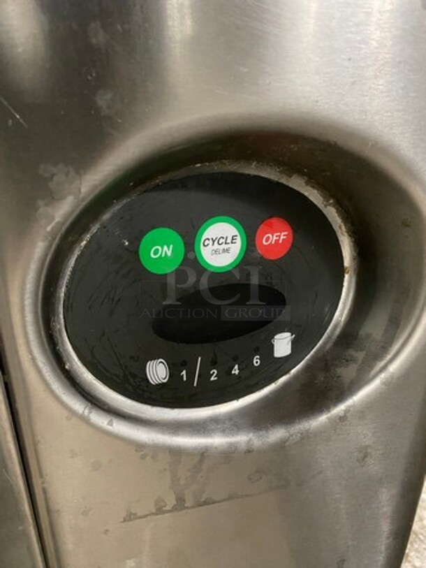 FAB! Hobart Commercial Pass-Through Heavy-Duty Dishwasher! All Stainless Steel! On Legs! Model: AM15 208/240V 60HZ 3 Phase - Image 7 of 9