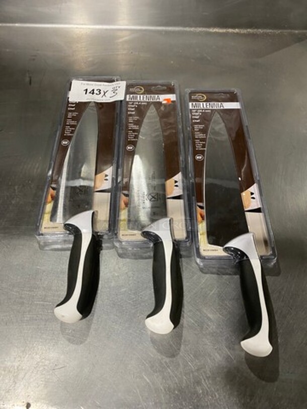 BRAND NEW! Millennia Commercial Kitchen/ Chef's Knife! 3x Your Bid!