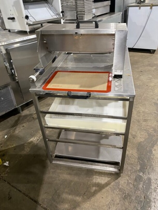 2017 Bongard Commercial Mobile Storage Table! Stainless Steel! On Casters! SN: 9300000000060457 - Image 3 of 10