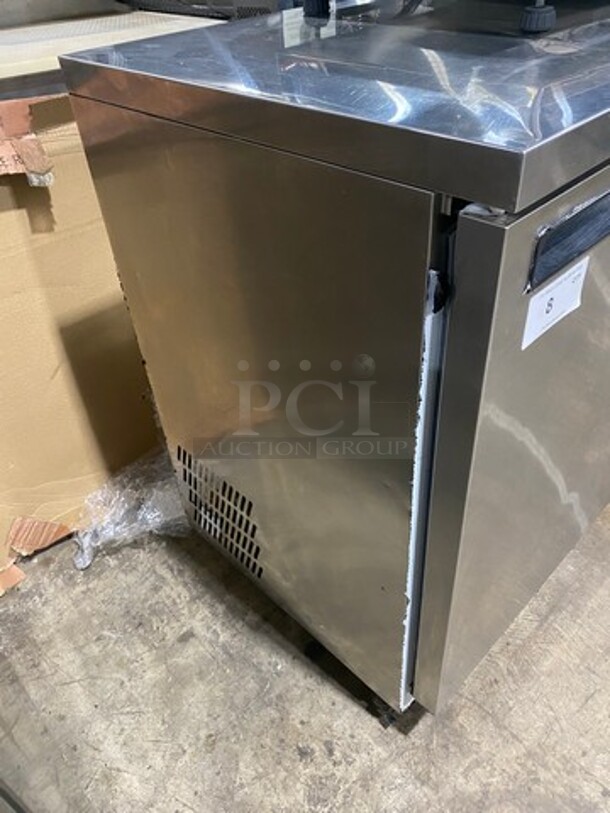 Commercial 3 Door Lowboy/Worktop Cooler! With Poly Coated Racks! All Stainless Steel! On Casters! - Image 2 of 8
