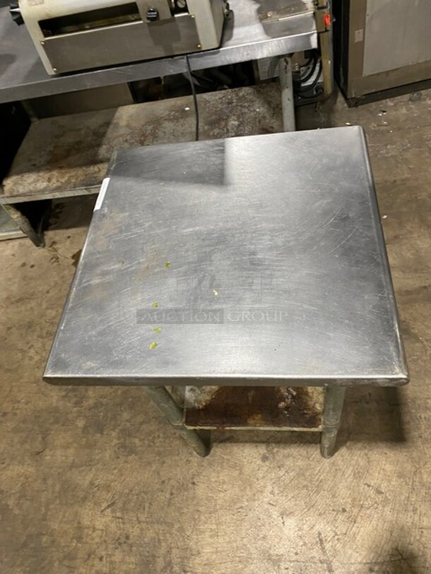 All Stainless Steel Commercial Work/Prep Table! With Underneath Storage Space! On Legs! - Image 5 of 6