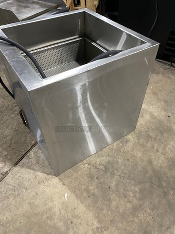 L & J Commercial Electric Powered Steam Table! Stainless Steel! 208V 1 Phase - Image 4 of 8