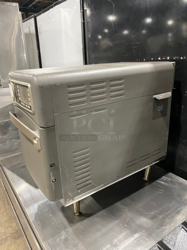 LATE MODEL! 2018 Turbo Chef Commercial Countertop Rapid Cook Oven! On Small Legs! Model: NGO SN: NGOD43602 208/240V 60HZ 1 Phase - Image 3 of 8