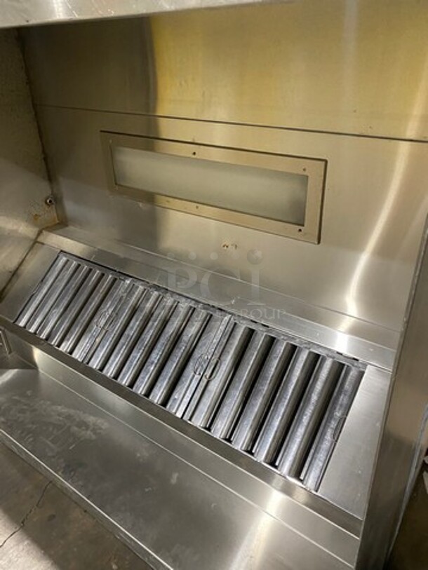 Avtec Commercial 6FT Exhaust Hood! All Stainless Steel! Model: AXWOA SN: 52877A - Image 5 of 12
