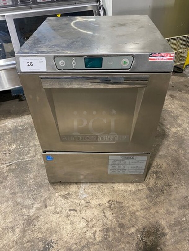 Hobart Commercial Under The Counter New Body Style Heavy Duty Dishwasher! All Stainless Steel! Model: LXER SN: 231183284 120/208V 60HZ 1 Phase - Image 1 of 9