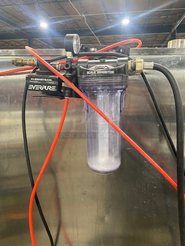 WOW! Electrolux Air-O-Steam Natural Gas Touch Line Combi Convection Oven! With View Through Door! Metal Oven Racks! With Open Underneath Storage Space! All Stainless Steel! On Legs! Model: AOS102GTP1 SN: 20404001 - Image 6 of 12