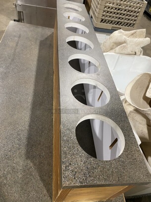 Custom Made Solid Wood Prep/Work Cabinet!  - Image 6 of 6