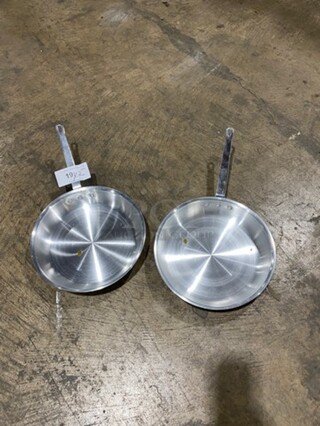 Stainless Steel Frying Pans! 2x Your Bid!