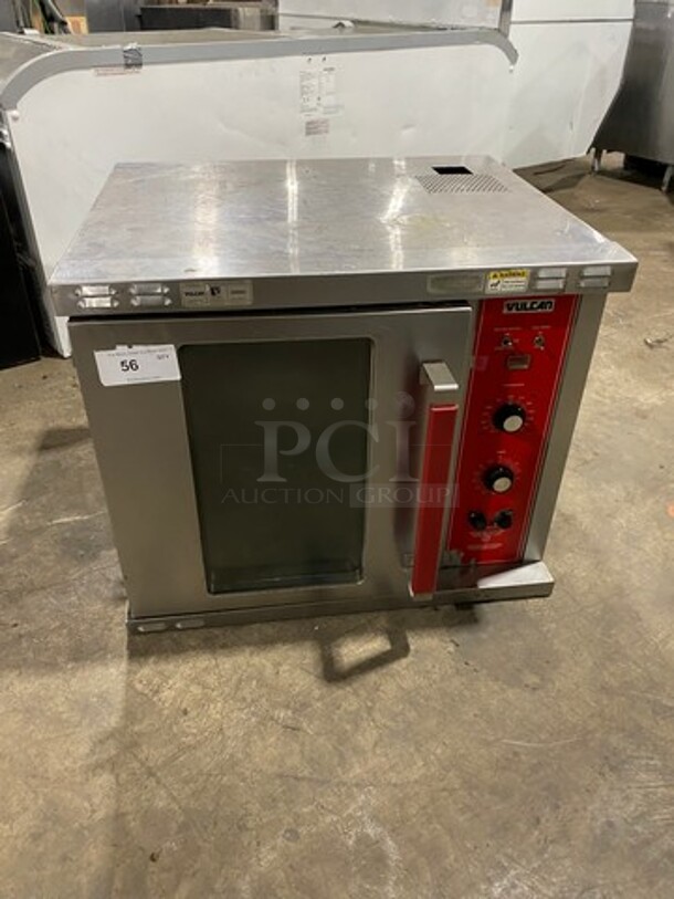 Vulcan Commercial Electric Powered Convection Oven! With View Through Door! All Stainless Steel!