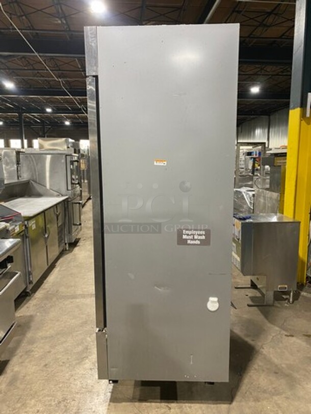 Beverage Air Commercial 2 Door Reach In Freezer! With Poly Coated Racks! All Stainless Steel! Model: KF481AS SN: 9025796 115V 60HZ 1 Phase - Image 4 of 9