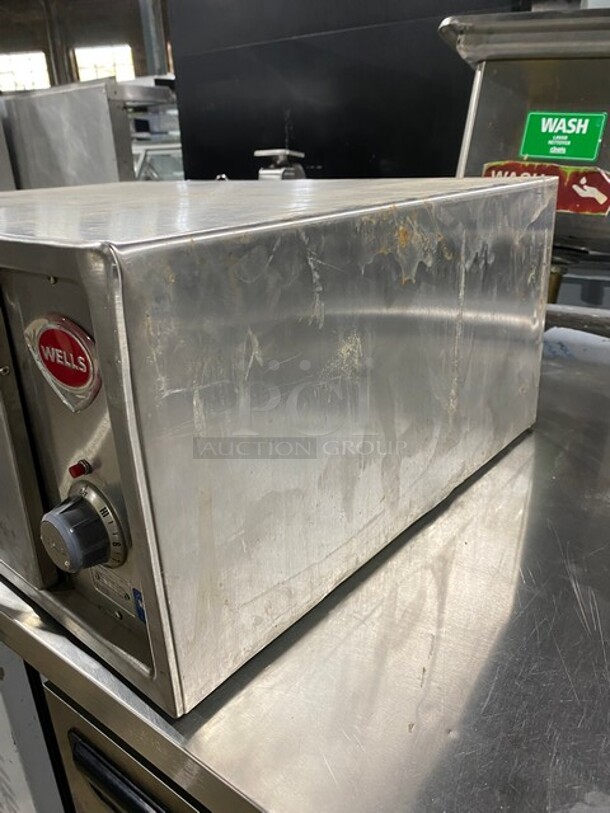 Wells Stainless Steel Commercial Countertop Warming Drawer! MODEL RW1HD SN:3900 120V - Image 3 of 8