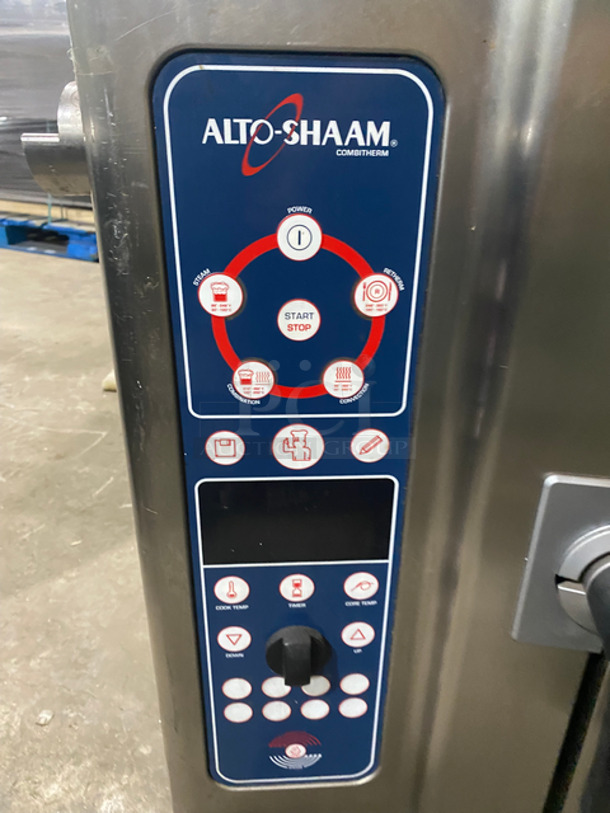 Alto Shaam Commercial Combitherm Convection Oven! All Stainless Steel! On Legs! Model: 7.14ESI SN: 701637000 208/240V 60HZ 3 Phase - Image 7 of 9