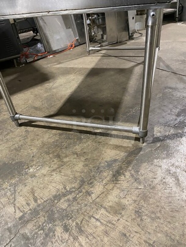 Commercial Ice Cooled Cold Pan! With Drain! All Stainless Steel! On Legs! - Image 6 of 7