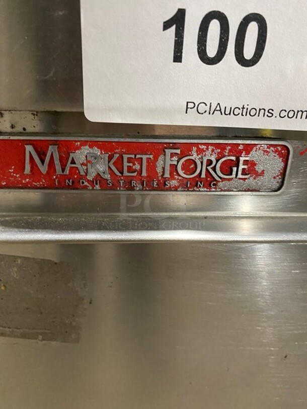 Market Forge Commercial Natural Gas Powered Tilted Braising Pan/Ultra Skillet! All Stainless Steel! On Legs! Model: 15004GLX SN: 194884 - Image 6 of 10