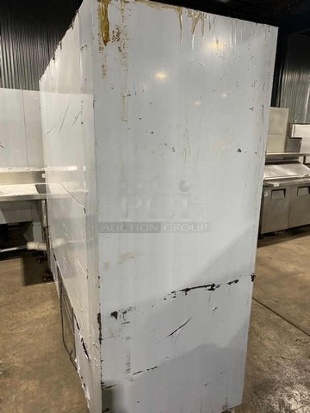 2015 Cool Tech Commercial 3 Door Reach In Cooler! All Stainless Steel! On Casters! Model: CMPH84RIF SN: W50415 120V 60HZ 1 Phase! Missing Interior Fan! - Image 2 of 12