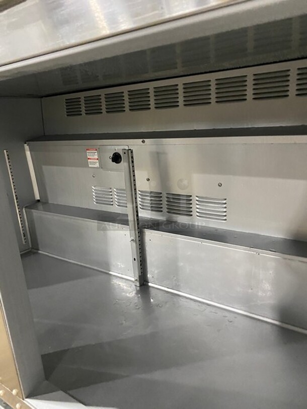 NICE! Beverage Air Under The Counter 2 Door Cooler! Stainless Steel! On Commercial Casters! MODEL UCR48A23 SN:11310538 115V 1PH - Image 6 of 8