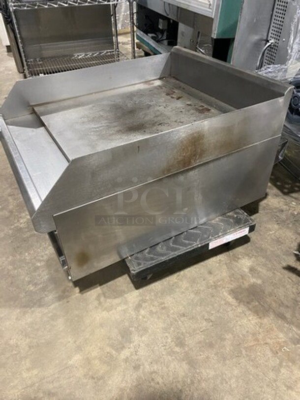 Southbend Commercial Countertop Flat Top Griddle! With Back And Side Splashes! All Stainless Steel! - Image 2 of 7