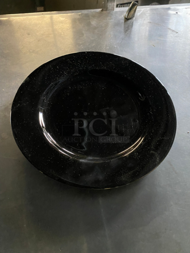 NEW! IN THE BOX! KV 7 1/2" Black Ceramic Plates! - Image 6 of 9