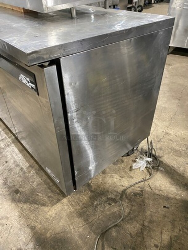 Turbo Air Commercial 3 Door Lowboy/Worktop Cooler! All Stainless Steel! On Casters! Model: TUR72SD SN: UR72808021 115V 60HZ 1 Phase - Image 2 of 8