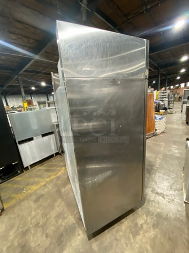 Norlake Commercial 2 Door Reach In Cooler! With Poly Coated Racks! All Stainless Steel! On Casters! Model: NR522SSS SN: 11090413 115V 60HZ 1 Phase  - Image 3 of 8
