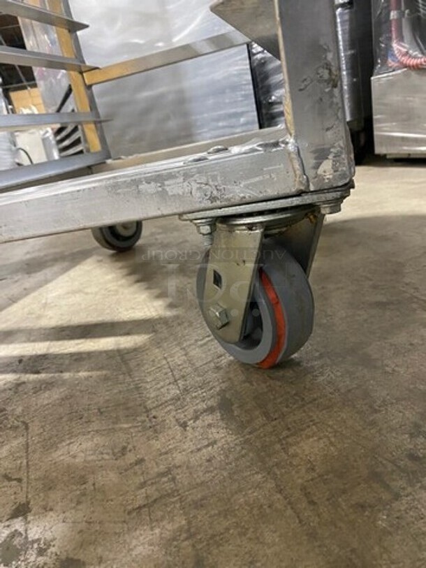 Like New! Channel Metal Welded Heavy Duty Commercial Pan Transport Rack! Model AXD1820 On Casters! - Image 5 of 8